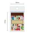 thumbnail image 1 of 50 Sheets Vintage Aesthetic Stickers Retro Bill Self Adhesive Different Patterns Retro Stickers for Journaling Scrapbook, 1 of 3