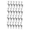 thumbnail image 5 of 24Pcs Strong Iron Picture Rail Hooks for Wire Rope Silver Color Easy Installation with S Shape, 5 of 8