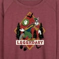 thumbnail image 3 of Mickey & Friends - Legendary - Women's Lightweight French Terry Long Sleeve Shirt, 3 of 5