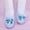 Blue, variant on LvhaoGJOB Girls' Ballet Flats - Soft Flexible Sole, Elegant Design & Flexible Flat Sole