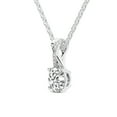 thumbnail image 5 of Diamond Pendant Necklace For Women | 3 Carat IGI Certified Heart Shape Lab Grown Diamond | Lou Slider Lab Diamond Pendant Necklace In 14K White Gold | FG-VS1-VS2 Quality | Friendly Diamonds, 5 of 5