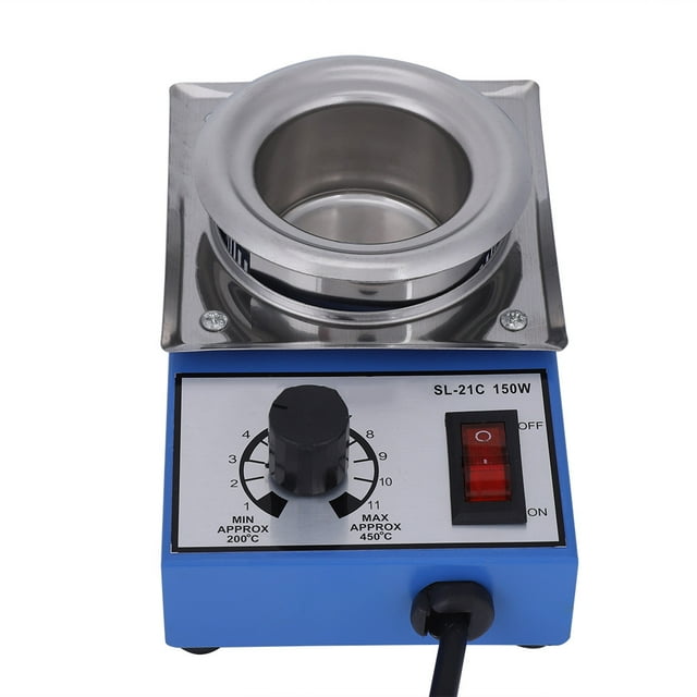 Solder Pot Soldering Desoldering Bath,220V 150W Solder Pot Soldering Tin Furnace Solder Pot Versatile Functionality