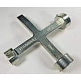 thumbnail image 6 of Trumbull HK-3 Meter Box Key/Curb Key/Wrench, Std, Large, & Mueller Pentagon Nuts, 6 of 6