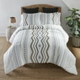 thumbnail image 2 of Your Lifestyle by Donna Sharp Cameron 3 PC Queen Contemporary Cotton Comforter Set, 2 of 5
