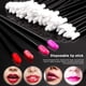 thumbnail image 5 of Pinceles desechables para labios Pincel de maquillaje Aplicadores de brillo labial Varitas de lápiz labial Kits de herramientas Aplicadores de brillo labial Varitas de prueba (negro) 300 piezas Namotu WRLF-381, 5 of 5