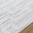 thumbnail image 6 of BoutiqueRugs Cormac Contemporary Area Rug - Ivory, White, Light Gray - 5'3" x 7', 6 of 6