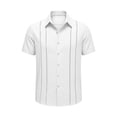 thumbnail image 4 of MDUKONU Chemise Habillée pour Homme Coupe Régulière Confortable Chemise Classique Blanche G, 4 of 4