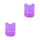 thumbnail image 1 of Matsuzay Delantales de pintura Bolsillos espaciosos de pintura de secado rápido para niños pequeños con correa lateral Guardapolvo Paño Violeta 2piezas, 1 of 6