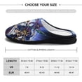 thumbnail image 2 of Mens Cozy Slippers Yu-Gi-Oh Warm Soft Plush Slipper Slip-on House Shoes for Home Indoor Outdoor, 2 of 7