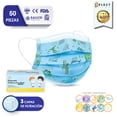 thumbnail image 2 of Tapabocas 100 PZ Niños Cubrebocas Infantil Tricapa Termosellado SELECT SHOP BELLENA, 2 of 7
