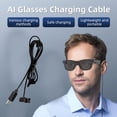 thumbnail image 3 of for Meta Smart Glasses (High-Bridge Version) Charging Cable S2W4, 3 of 7