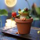 thumbnail image 4 of pstuiky Decoración de ranas de jardín, 4 of 5