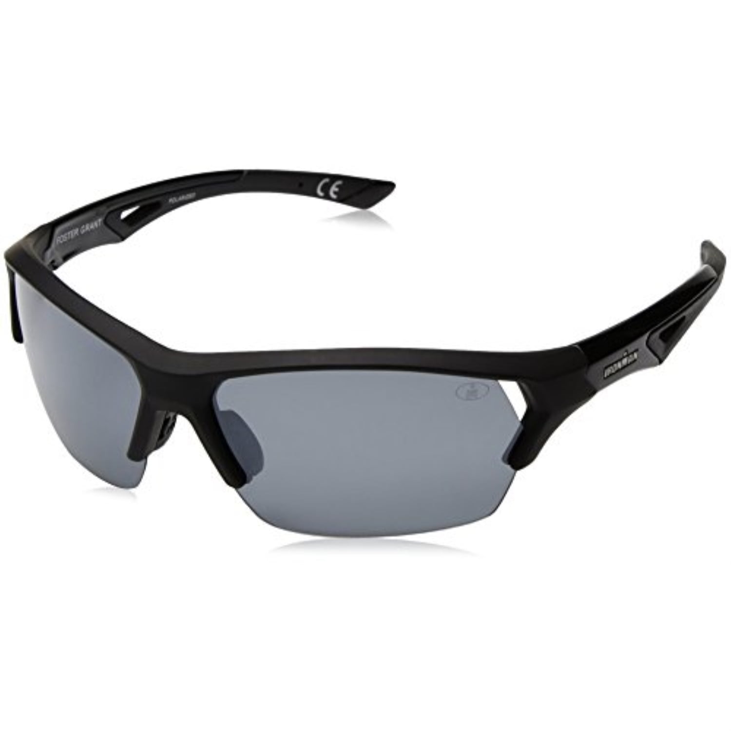 Ironman Ironman Men's Excursion 10235857.RSF Wrap Sunglasses, Black, 63 mm