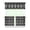 Bohemian Style, variant on Earthy Tone Window Treatments - 3-Pack Natural Aesthetic Curtains, Farmhouse Caf Style with Semi-Sheer Fabric