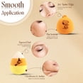 thumbnail image 4 of Profusion Cosmetics Peanuts 2 PC Blending Sponge Set with Makeup Sponge Case, Latex-Free Beauty Blender For Powder, Cream & Liquid, Pumpkin Orange, 4 of 7