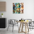 thumbnail image 4 of Stupell Industries Contemporary Coffee Beans & Mugs Canvas Art, 30 x 30, by Alina Georgescu, 4 of 8