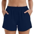 thumbnail image 6 of hoksml Women's 2-in-1 Athletic Shorts Elastic Waist Quick Dry Running Shorts with Built-in Liner, 6 of 9