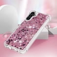 thumbnail image 5 of Slim Fit Phone Case for Samsung Galaxy A14, Glitter Liquid Quicksand Effect Silicone Soft TPU Case with Camera Lens and Screen Protection for Galaxy A14 5G/4G,LSWT Diamond Rose, 5 of 14