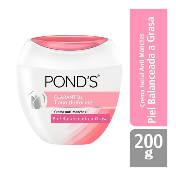 Crema facial Pond´s Clarant B3 anti-manchas piel balanceada a grasa 200 g
