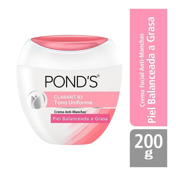 Crema facial Pond´s Clarant B3 anti-manchas piel balanceada a grasa 200 g
