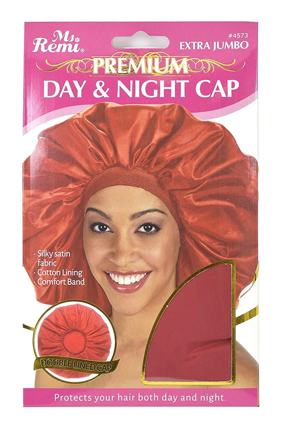Annie Ms Remi Premium Extra Jumbo Day/Night Hair Cap,6 packs