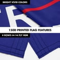 thumbnail image 4 of G128 Combo Pack: 6 Ft Tangle Free Aluminum Spinning Flagpole (White) & Keep America Great Blue Flag | 3x5 Ft |LiteWeave Pro Series Printed 150D Polyester | Pole with Flag Included, 4 of 9