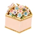 thumbnail image 2 of Joyero de Metal ANGGREK Con Diseño Floral, 2 of 7