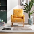 thumbnail image 2 of Russo Modern Rocking Chair - Mustard, 2 of 16