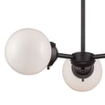 thumbnail image 2 of Elk Home 22-Inch Wide Beckett Chandelier, Modern, Oil Rubbed Bronze, 2 of 3