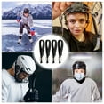 thumbnail image 3 of Quentinu 4pcs Helmet Chin Strap Detachable Helmet Loops Hockey Sports Polyester Chin Strap, 3 of 6