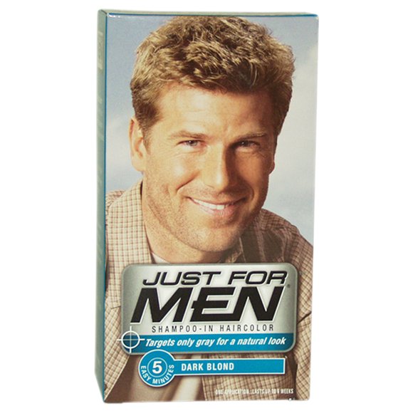 Shampoo-In Hair Color Dark Blond # 15 by Just For Men for Men - 1 Application Hair Color