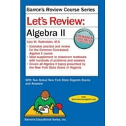 Let's Review Algebra II, Pre-Owned (Paperback)