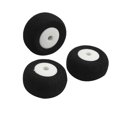 thumbnail image 1 of Unique Bargains 3pcs RC Model Airplane Super Light Sponge Tire Tail Wheel 18mm 0.7', 1 of 1