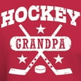 thumbnail image 3 of CafePress - Hockey Grandpa Dark T Shirt - Men's Classic Graphic Cotton T-Shirt, 3 of 4