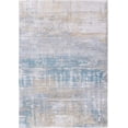 thumbnail image 2 of HomeRoots 6' X 8' Blue And Yellow Abstract Non Skid Area Rug, 2 of 8