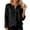 Black, variant on MAIHAN Womens Tops 2026 Summer Cotton Linen V Neck Pullover Button Long Sleeve Shirt Spring Summer Casual Lightweight Cozy Top(Black,XL)