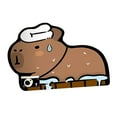 thumbnail image 4 of Capybara Bath Rug Anti Slip Bath Mat Bath Tub Floor Carpet Corner Shower Mat A, 4 of 8