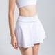 thumbnail image 2 of Culottes Pantalones cortos de entrenamiento 2 en 1 para mujer, pantalones cortos deportivos casuales para correr, gimnasio, Yoga, tenis, entrenamiento, falda deportiva, pant Abanopi Culottes, 2 of 5