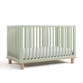 thumbnail image 3 of Storkcraft Sicily 3-in-1 Convertible Crib with Bonus Toddler Guardrail - Sage and Driftwood, 3 of 15