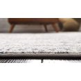 thumbnail image 4 of Unique Loom 3145805 2 x 3 ft. Cavalli Rosso Rectangular Rug, Gray, 4 of 5