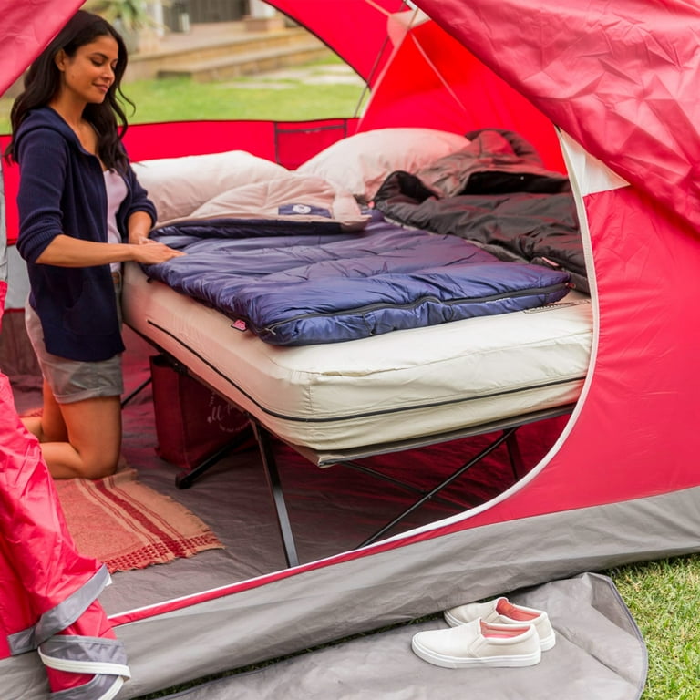 Coleman 270 エアマット Coleman Camping Cot & Air Mattress Combo with Battery Pump