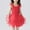 Red, variant on Girls Ballet Dance Dress, Princess Sleeveless Performance Dancewear Tutu Dresses Red Size 4-5 T
