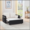 thumbnail image 2 of 53" Convertible Sleeper Sofa Bed with 2 Removable Armrests and USB Power Port, 2 of 20