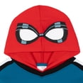 thumbnail image 2 of Marvel Spider-Man Big Kids' Boy or Girl Graphic and Cosplay Fleece Pullover Hoodie Spider-Man Teal and Red Cosplay, 2 of 4