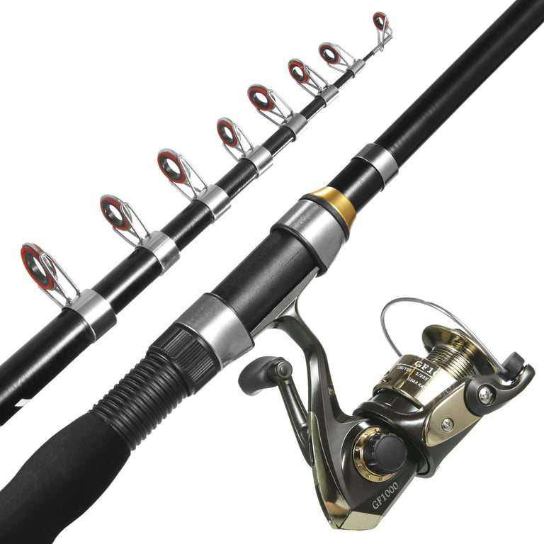 Professional Grade Fishing Rod and Reel Combo Telescopic Pole