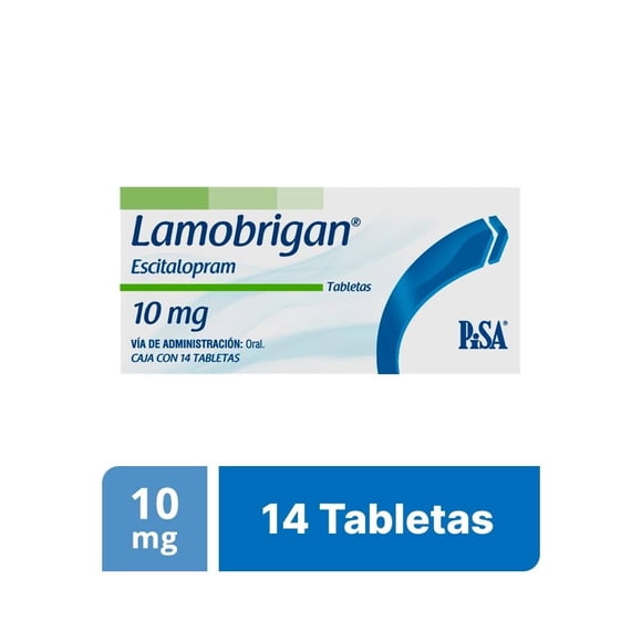 Lamobrigan 10 mg 14 tabletas