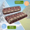 thumbnail image 5 of Uorisanigo Golf Cart Seat Covers Funny Anti-Slip Golf Cart Seat Cushions Front Ethnic Geometric Aztec Horse Easy to Install Cart Seat Cushion Covers Golf Gifts Keeps Seat Warm and Comfortable, 5 of 7
