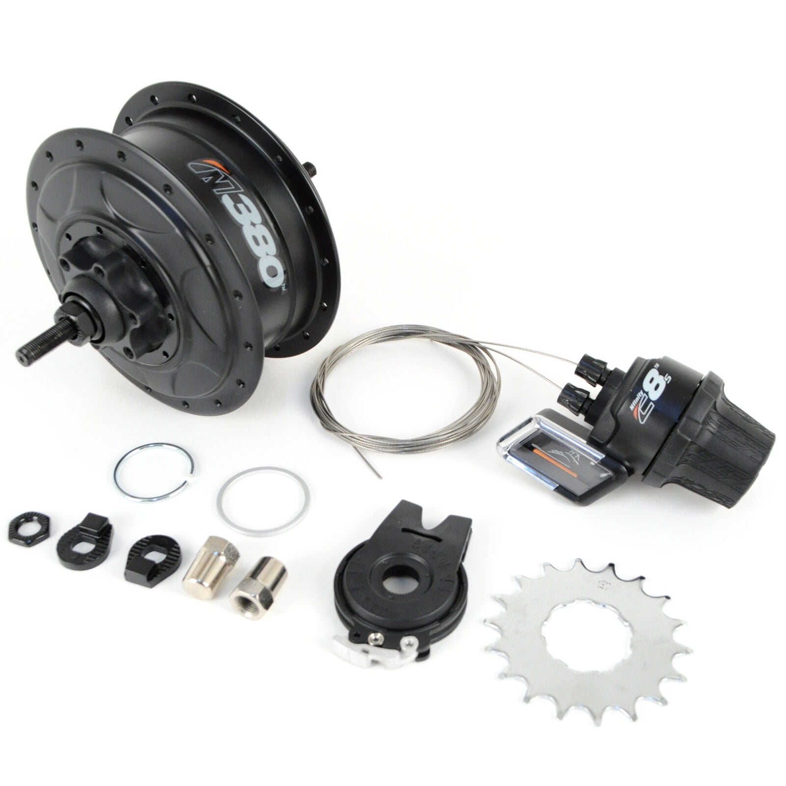 Details about   NuVinci N380SE CVP Internal Gear Bicycle Rear Hub Black 32h Rim Brake // New C8 