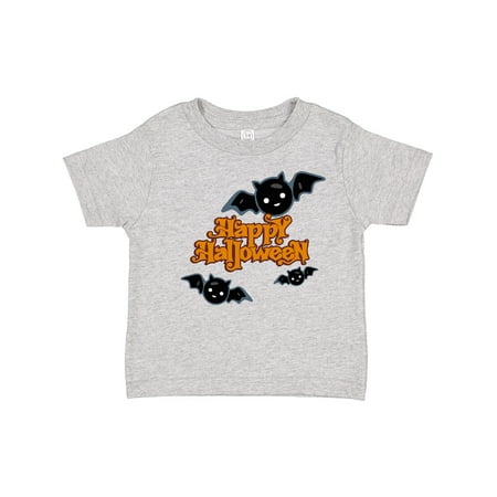 

Inktastic Happy Halloween Bats Gift Toddler Boy or Toddler Girl T-Shirt