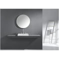 thumbnail image 4 of Avanity Avon-M30 Avon 30" Diameter Modern Circular Stainless Steel Framed Bathroom Wall, 4 of 7
